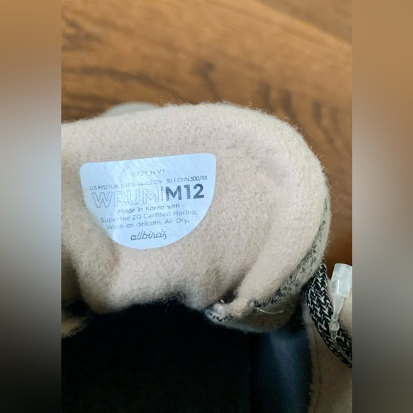 Allbirds Wool Runner-up Mizzle High Top size 12 - Picture 14 of 16